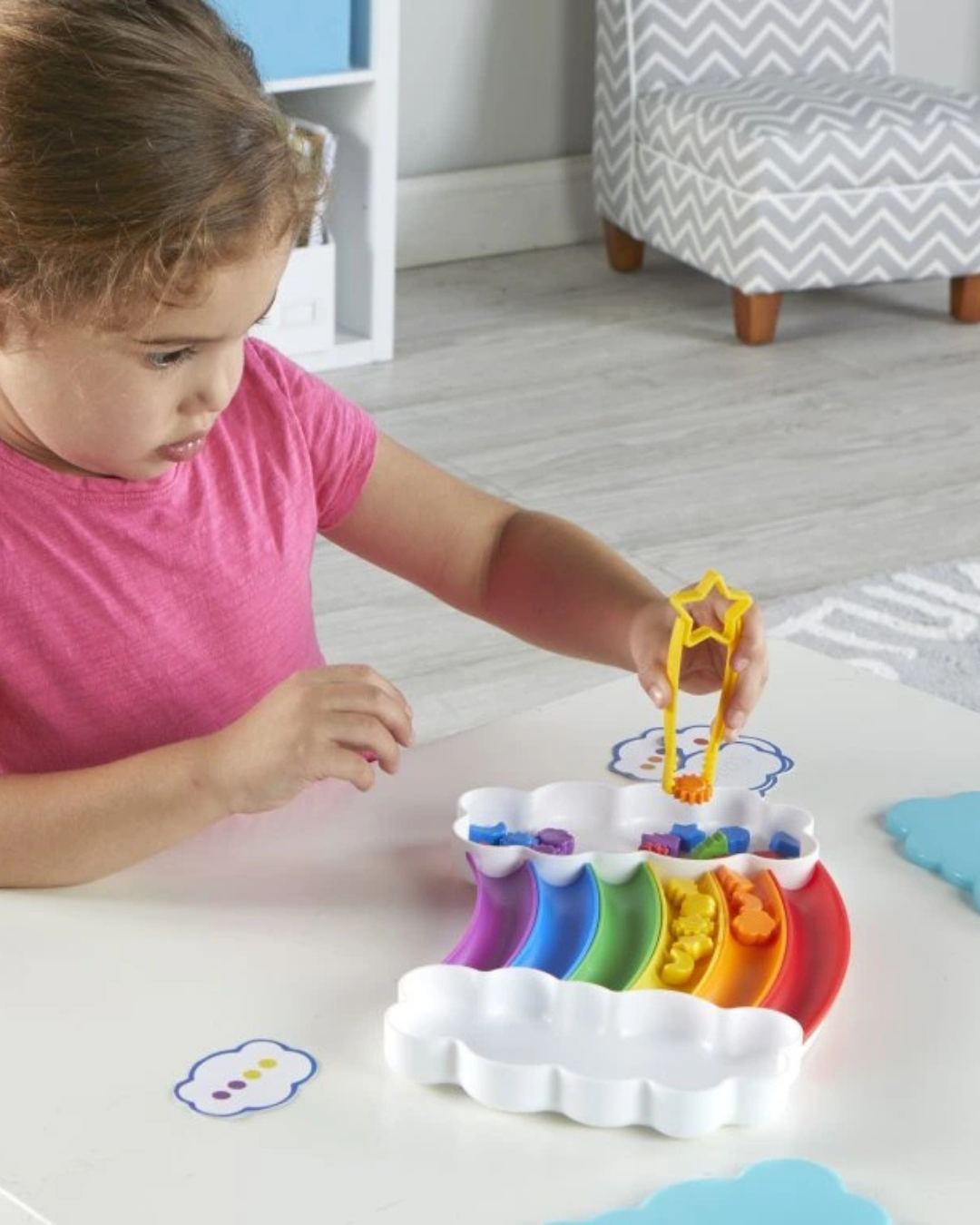 Learning Resources - Sada na třídění Rainbow - 37dílná sada 1